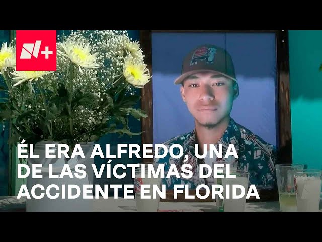 ⁣Alfredo, una de las víctimas del accidente en Florida, murió sin saber que iba a ser papá - En Punto