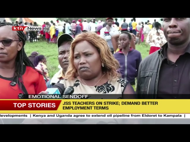 ⁣Somber mode takes center stage at a funeral of the flood incident in Mahi Mahiu