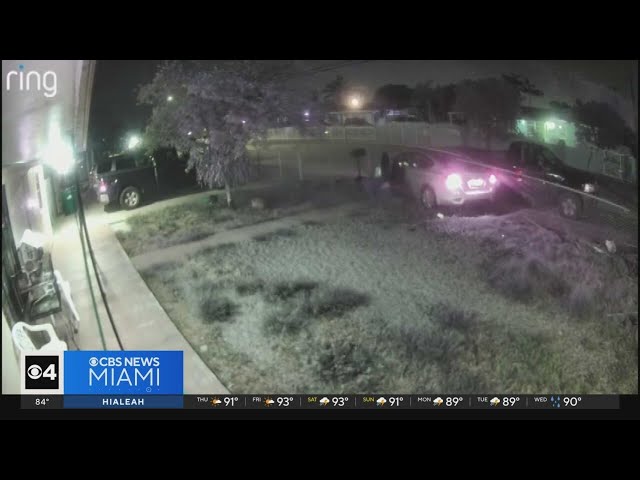 ⁣Miami Gardens shootout caught on camera