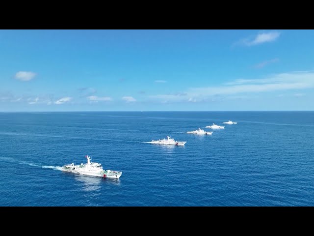 ⁣China Coast Guard carries out investigations in South China Sea fishing moratorium area