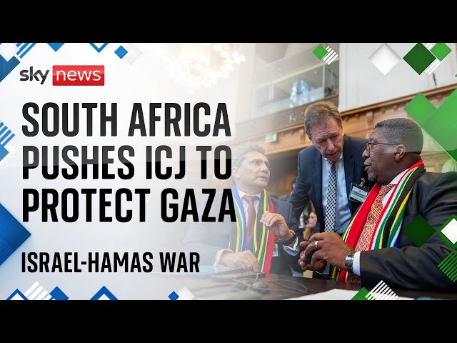 ⁣Watch live: South Africa urging the International Court of Justice to stop Israel offensive in Rafah