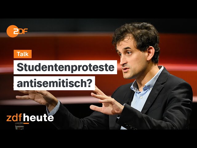 ⁣Woher kommt der Antisemitismus an deutschen Universitäten? | Markus Lanz vom 16. Mai 2024