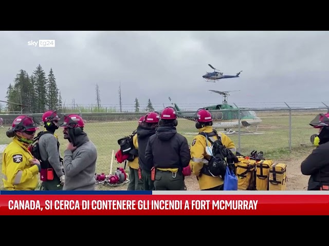 ⁣Canada, si cerca di contenere incendio a Fort McMurray