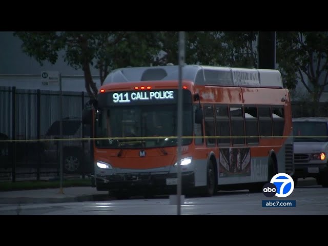 ⁣Shooting on Metro bus leaves 1 dead in Commerce