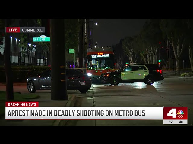 ⁣Man shot to death aboard Metro bus