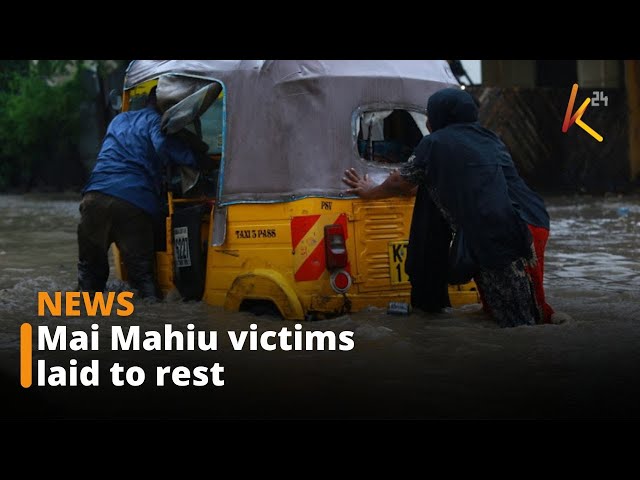 ⁣Six victims of the Mai Mahiu tragedy were laid to rest