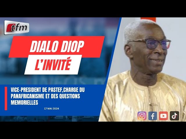 ⁣L’INVITE D’INFOS MATIN : Dialo DIOP : Vice-président de PASTEF , chargé du panafricanisme.