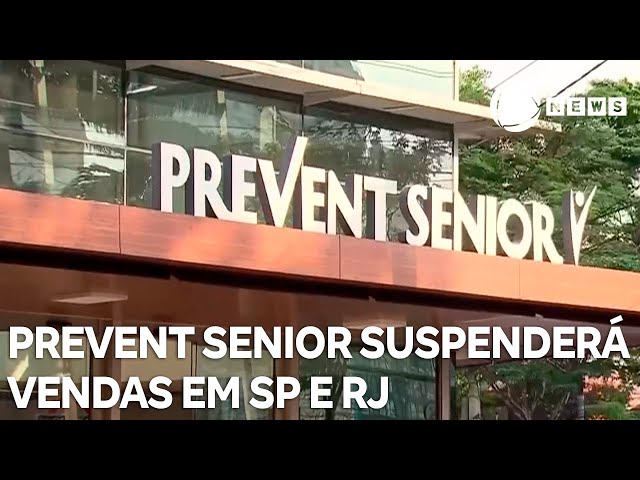 ⁣Prevent Senior anuncia que irá suspender a venda de planos de saúde para SP e RJ