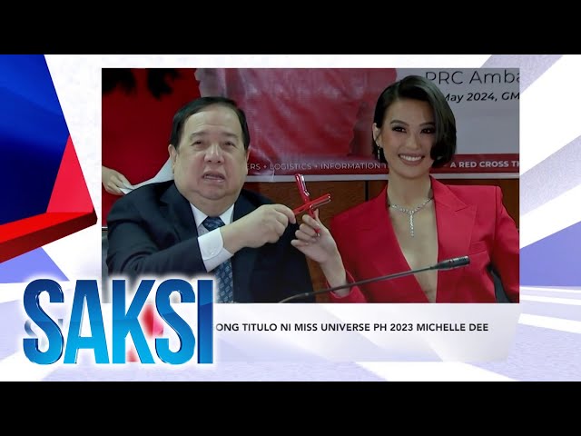 ⁣Saksi Recap: Bagong titulo ni Miss Universe PH 2023 Michelle Dee (Originally aired on May 16, 2024)