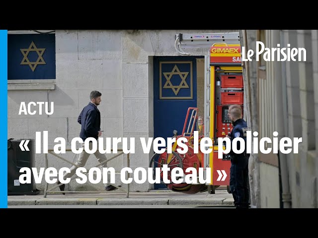 ⁣Rouen : un homme armé abattu par la police après avoir tenté d’incendier une synagogue
