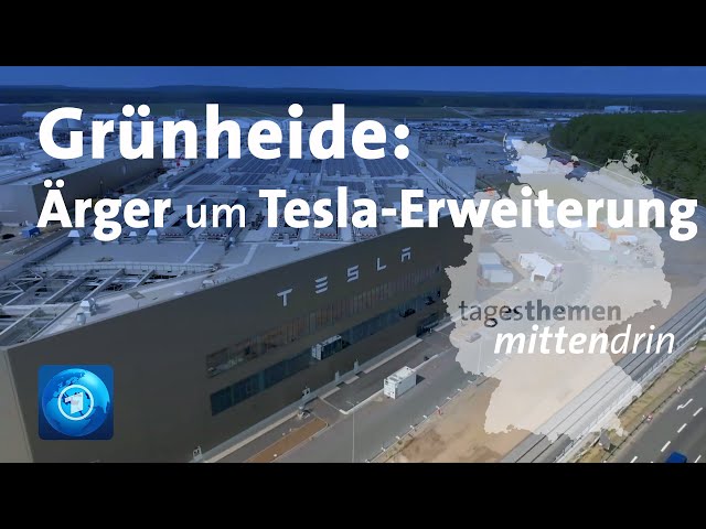 ⁣Grünheide: Streit um Tesla-Erweiterung | tagesthemen mittendrin