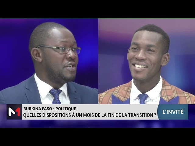 ⁣Burkina : quelles dispositions à un mois de la fin de la transition avec Hien Judicaël