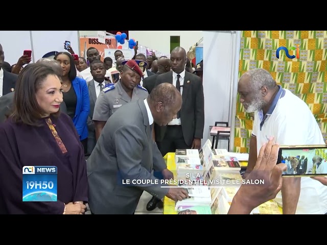 ⁣NCI News | SILA : le couple présidentiel visite le salon