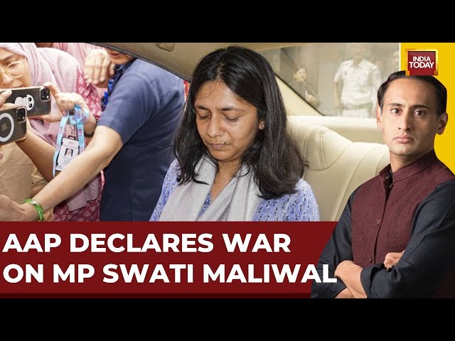 ⁣5Live With Rahul Kanwal: Swati Maliwal's Version Explodes, AAP Counters | Maliwal Assault Case