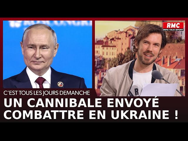 ⁣Arnaud Demanche : un cannibale envoyé combattre en Ukraine !