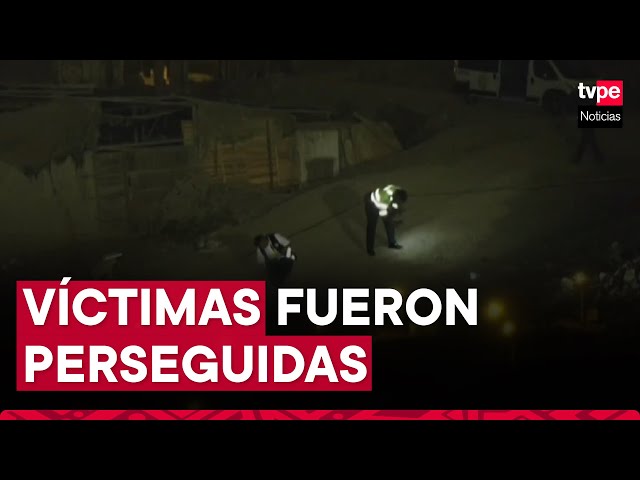 ⁣Ate: sicarios asesinan de varios disparos a dos amigos en Huaycán