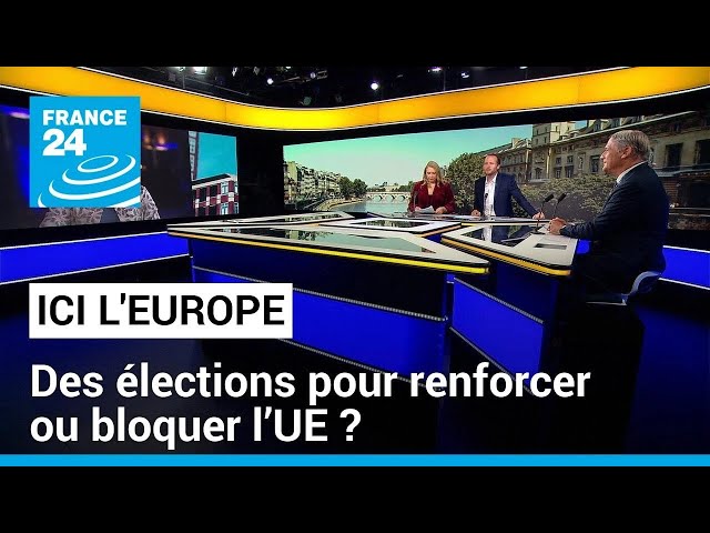 ⁣Des élections pour renforcer ou bloquer l’UE – europhiles contre nationalistes • FRANCE 24