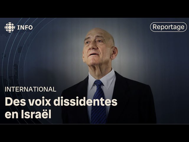 ⁣L'ex-premier ministre israélien Ehoud Olmert critique Benyamin Nétanyahou