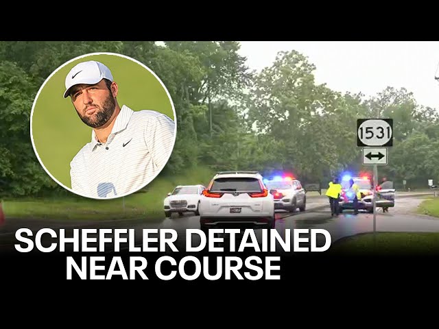 ⁣Scheffler detained near PGA Championship: Report