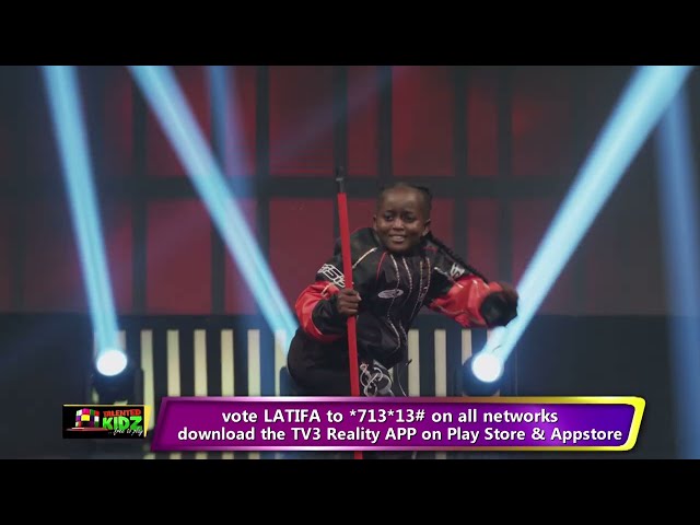 #TalentedKidz S15WEEK11: Princess Latifa's UNSTOPPABLE Moves