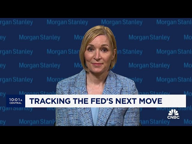 ⁣Morgan Stanley's Zentner: Still have strong conviction that the Fed will cut three times this y