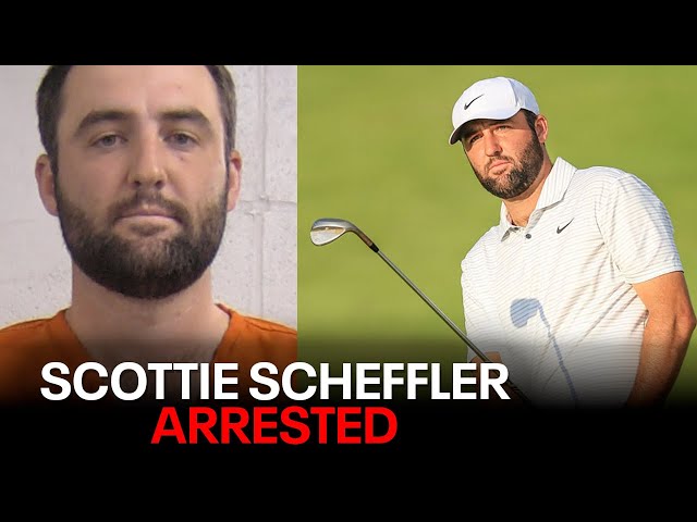 ⁣Scottie Scheffler arrested outside PGA Championship