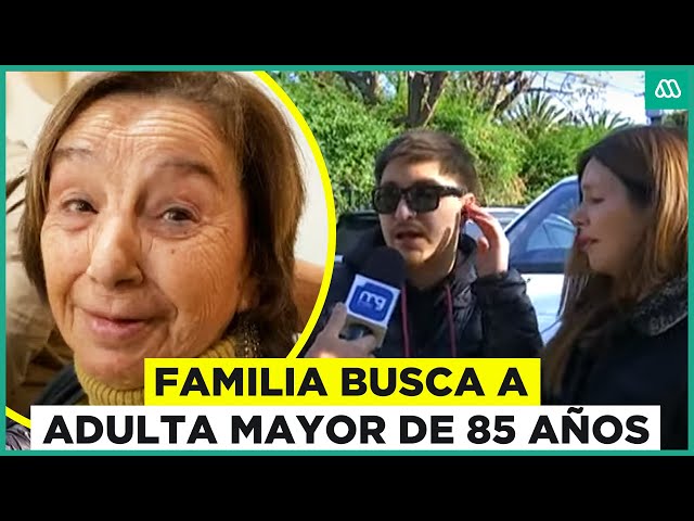 ⁣Días desaparecida: Familia busca a adulta mayor de 85 años en Limache