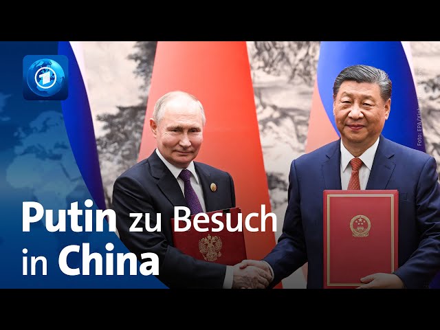 ⁣Putin besucht China – seinen wichtigsten Verbündeten