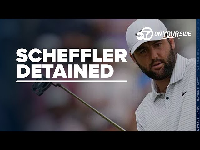 ⁣Masters champion Scott Scheffler detained at PGA Championship after ignoring police