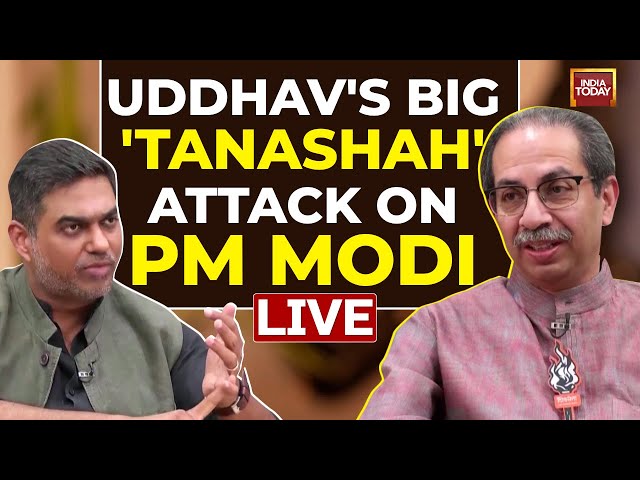 ⁣LIVE | 'My Fight Is With The 'Tanashah' Sitting In Delhi': Uddhav Thackeray | In