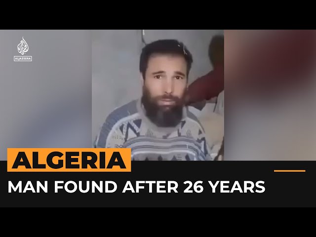 ⁣Algerian man missing for 26 years found captive in neighbour’s cellar | AJ #Shorts