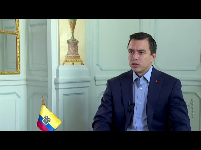 ⁣Presidente de Ecuador se Dice Abierto a Restablecer Relaciones con México