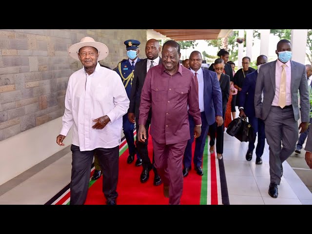 ⁣MUSEVENI CONCLUDES 3 DAY STATE VISIT TO KENYA