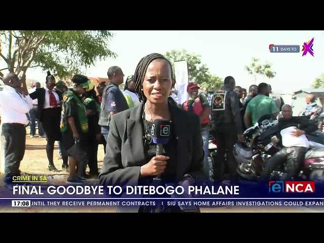 ⁣Five year old Ditebogo Phalane laid to rest