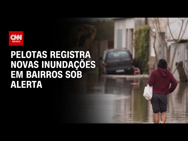 ⁣Pelotas registra novas inundações em bairros sob alerta | Bastidores C