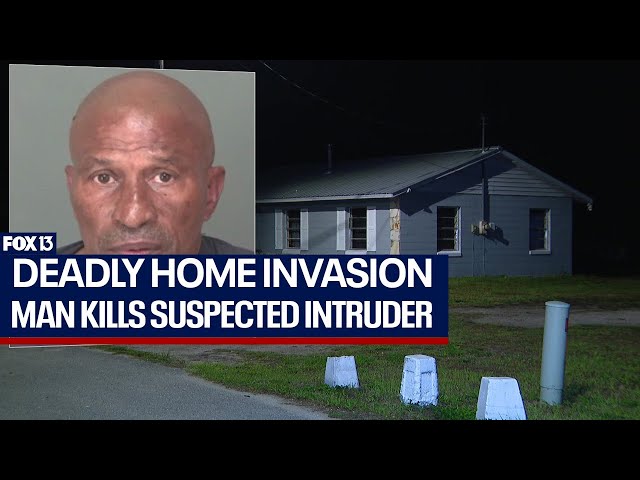 ⁣Florida man stabs suspected intruder to death with garden knife