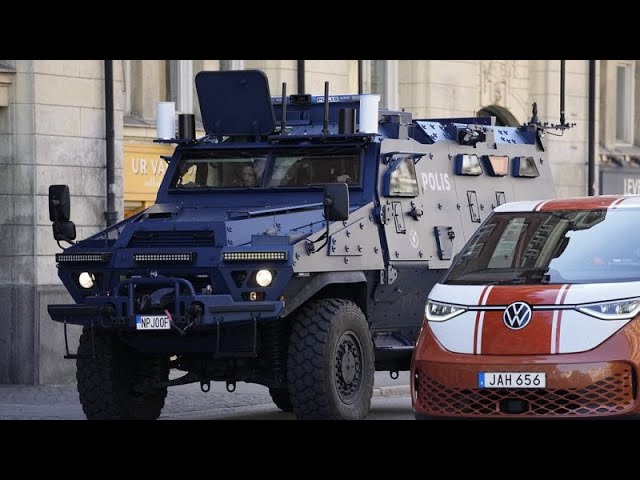 ⁣Schweden: Schießerei in der Nähe der israelischen Botschaft gemeldet