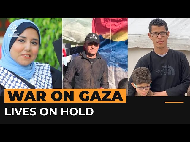 ⁣Lives on hold as Israel continues war on Gaza | Al Jazeera Newsfeed