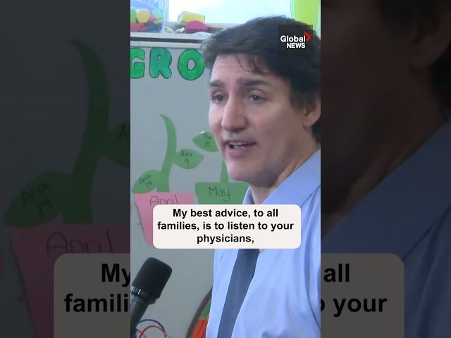 ⁣Trudeau calls Ontario child who died of measles a 'tragedy no one wants to see'