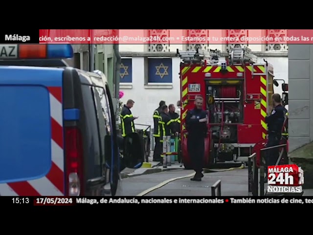 ⁣Noticia - La policía francesa abate a un hombre que pretendía supuestamente quemar una sinagoga