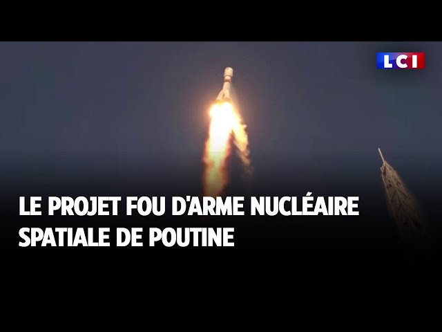 ⁣Le projet fou d'arme nucléaire spatiale de Poutine