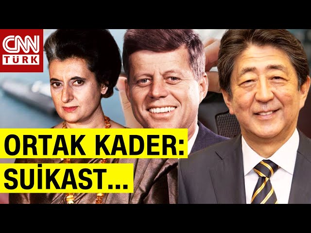 ⁣John Kennedy, Shinzo Abe, Indira Gandhi... Suikast Dünyanın Siyasetinin Ortak Kaderi Mi?
