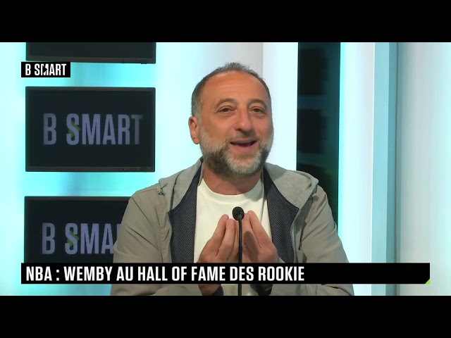 ⁣SMART SPORTS - NBA : Wemby au hall of fame des rookie