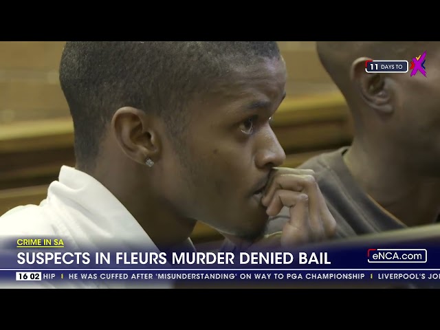 Suspects in Kaizer Chief's Fluers murder denied bail