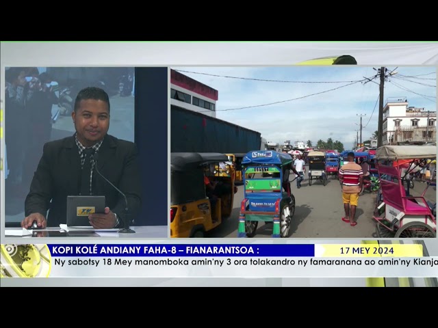 ⁣NY VAOVAO DU 17 MAI 2024 BY TV PLUS MADAGASCAR