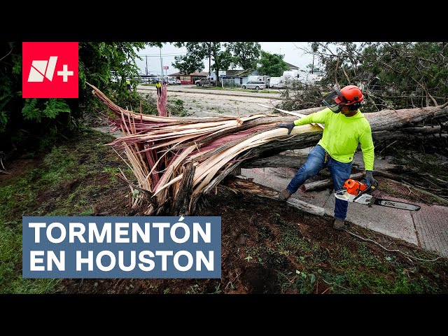 ⁣Tormenta apocalíptica deja a Houston en estado de desastre - N+