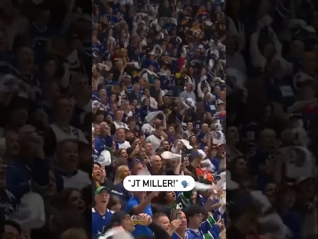 ⁣Fans In Vancouver Show Love To JT Miller 