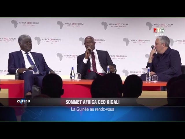⁣www.guineesud.com : Sommet Africa CEO Kigali : la Guinée au rendez-vous
