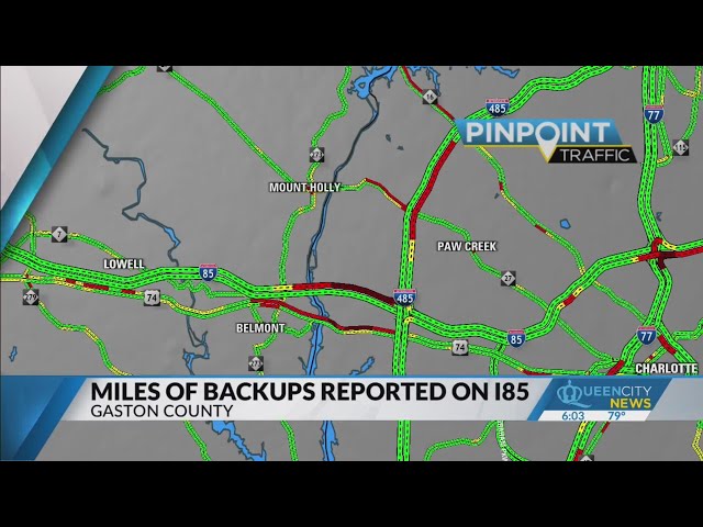⁣Interstate 85 South reopens in Gaston County