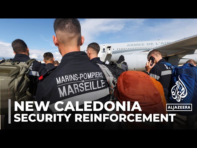 ⁣New Caledonia unrest: France sends forces to pacific island